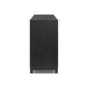 Millie 6 Drawer Dresser - Drifted Matte Black Veneer