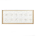 See Through Sand by FH Art Studio - Vertical Grain 2.5 White Oak | 72" x 32"