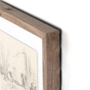 In The Country I by Shaina Page - Rustic 1.5 Walnut