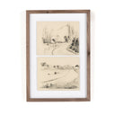 In The Country I by Shaina Page - Rustic 1.5 Walnut