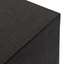 Fiona 6 Drawer Dresser - Black Raffia