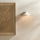Santorini Sconce - Matte White Plaster