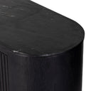 Giovani Media Console - Black Oak Veneer