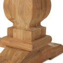 Novell Outdoor Dining Table-111" - Reclaimed Natural FSC
