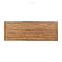 Novell Outdoor Dining Table-111" - Reclaimed Natural FSC