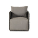 Geneva Outdoor Swivel Chair - Venao Charcoal