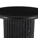 Oranda End Table - Black Marble
