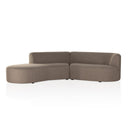 Kipton 2-Piece Sectional - Gibson Mink | Left Chaise