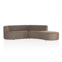 Kipton 2-Piece Sectional - Gibson Mink | Right Chaise