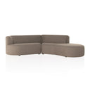 Kipton 2-Piece Sectional - Gibson Mink | Right Chaise
