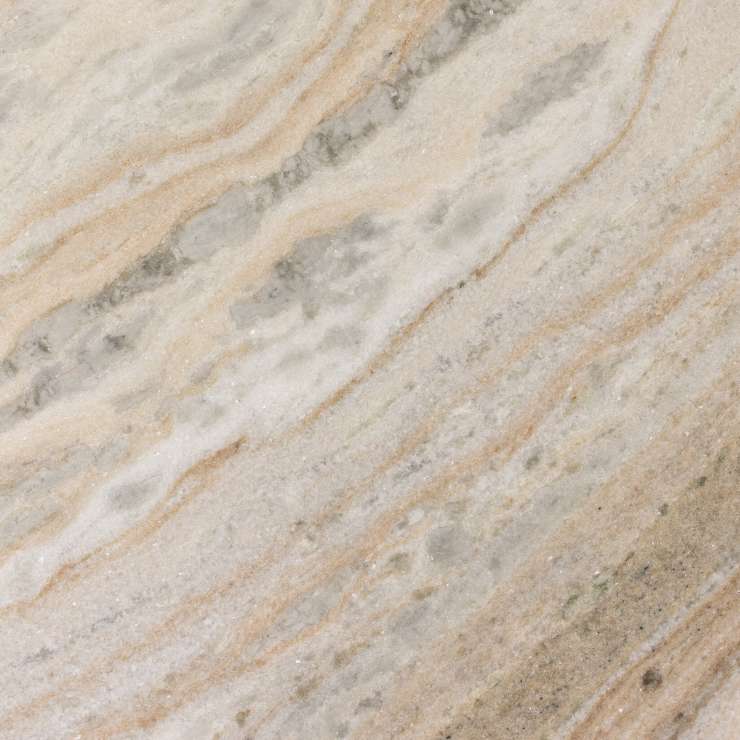 Corbett End Table - Creamy Taupe Marble