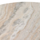 Corbett End Table - Creamy Taupe Marble
