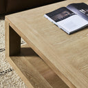 Thomas Coffee Table - Bleached Oak Veneer