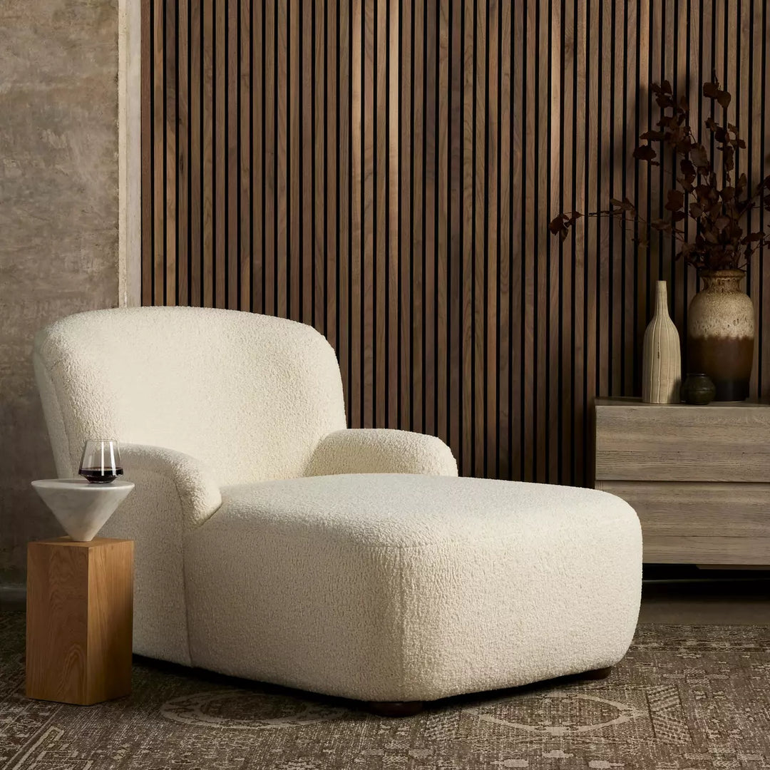 Kaidon Chaise Lounge | Sheepskin Natural