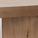 Mesa Round Coffee Table - Light Brushed Parawood | 48"