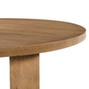Mesa Round Coffee Table - Light Brushed Parawood | 48"