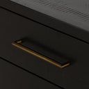 Suki Large Nightstand - Burnished Black