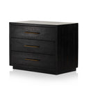 Suki Large Nightstand - Burnished Black