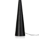 Ziggy Floor Lamp - Hammered Black Aluminum