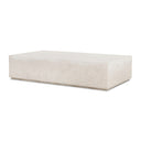 Otero Rectangular Outdoor Coffee Table - Matte Stone