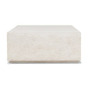 Otero Rectangular Outdoor Coffee Table - Matte Stone