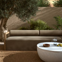 Laskin Outdoor Sofa-106" - Alessi Fawn