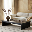 Warby Coffee Table - Worn Black Veneer