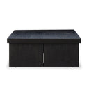 Warby Coffee Table - Worn Black Veneer