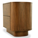 Paden Nightstand - Seasoned Brown Acacia