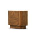 Paden Nightstand - Seasoned Brown Acacia