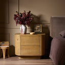 Paden Nightstand - Worn Oak Veneer
