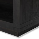 Warby Nightstand - Worn Black Veneer