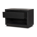 Warby Nightstand - Worn Black Veneer