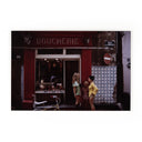Saint-Tropez Boucherie by Slim Aarons - White Maple Floater