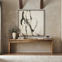 Styled by Dan Hobday - Black Maple Floater | 48" x 48"
