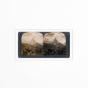 Looking At The Matterhorn by Gold Rush Art Co - Rustic 1.5 Walnut