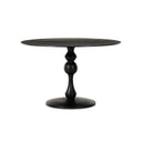 Daffin Round Bistro Table - Black Antique