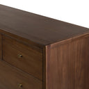 Sullivan 10 Drawer Dresser - Saddle Tan Veneer