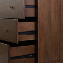 Sullivan 10 Drawer Dresser - Saddle Tan Veneer