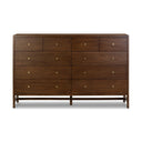 Sullivan 10 Drawer Dresser - Saddle Tan Veneer