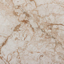 Modern Marble Plinth End Table - Desert Taupe Marble