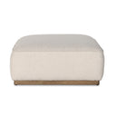 Sinclair Cocktail Ottoman - Knoll Natural