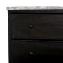 Odette Nightstand - White Statuario Marble