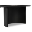 Paden Coffee Table - Aged Black Acacia | 65"