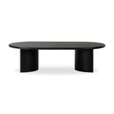 Paden Coffee Table - Aged Black Acacia | 65"