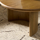 Paden Coffee Table - Worn Oak Veneer | 65"