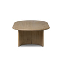 Paden Coffee Table - Worn Oak Veneer | 65"