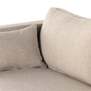 Lawrence 2-Piece Sectional W/ Chaise - Nova Taupe | LAF