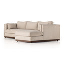 Lawrence 2-Piece Sectional W/ Chaise - Nova Taupe | RAF