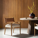Ferris Dining Armchair - Thames Cream